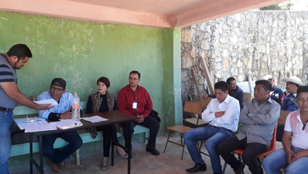 Evidencia fotográfica de actividades de promoción de Contraloría Social