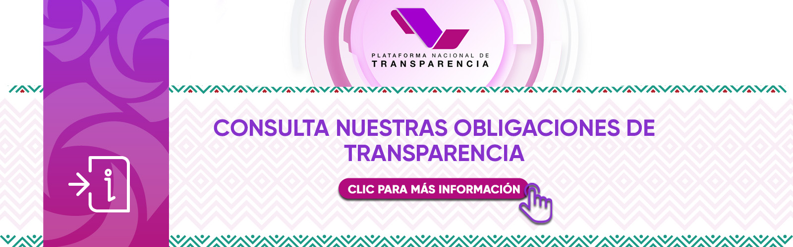 Banner de consulta de información pública