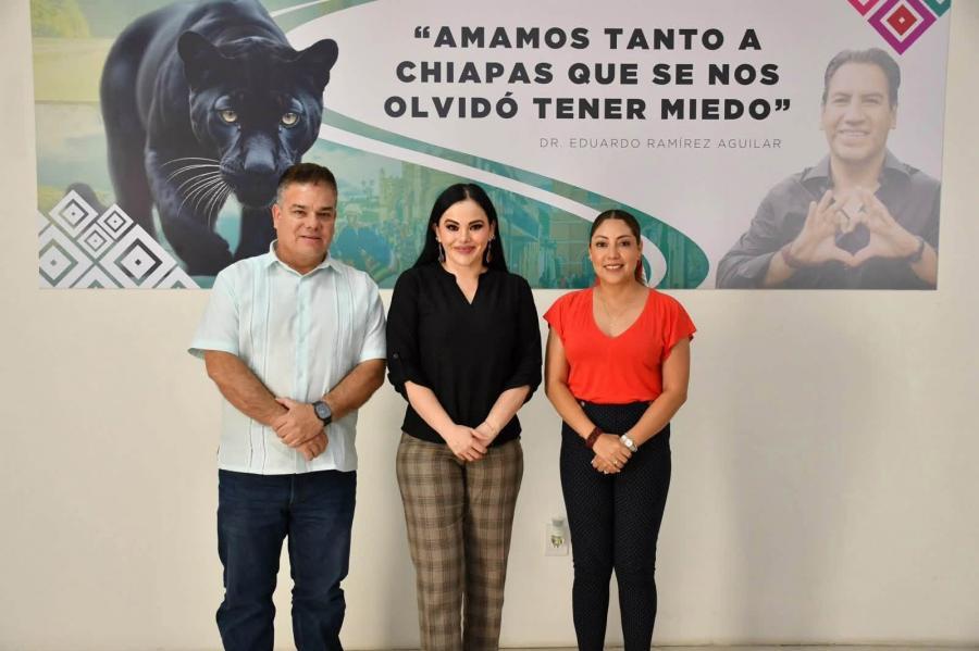 Sostienen reunión institucional para fortalecer la transparencia en la obra pública