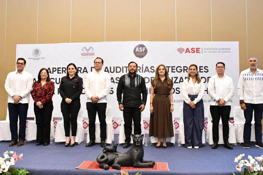 Ana Laura Romero Basurto participa en la apertura de auditorías integrales al gasto federalizado de la cuenta pública 2025